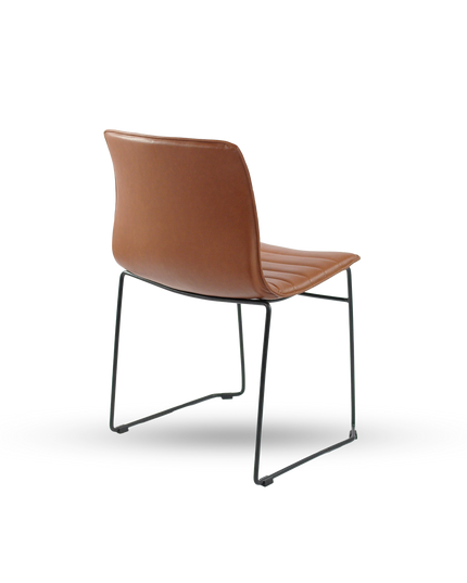 GROOVE Sleigh-Base Side Chair