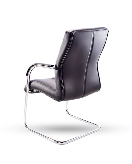 LINK Curved Integral Sleigh-Based Chair