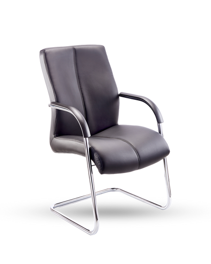 LINK Curved Integral Sleigh-Based Chair