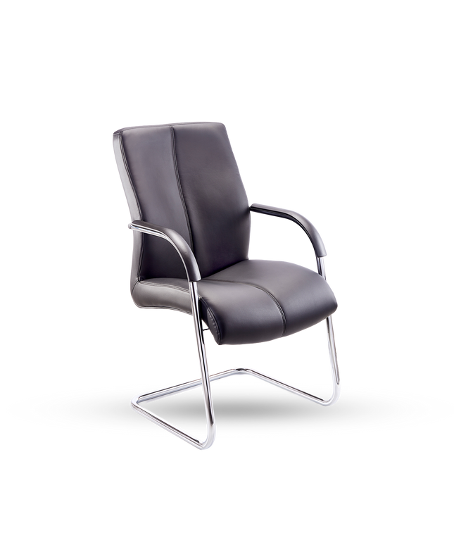 LINK Curved Integral Sleigh-Based Chair