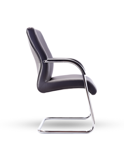 LINK Curved Integral Sleigh-Based Chair