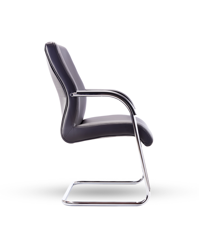 LINK Curved Integral Sleigh-Based Chair