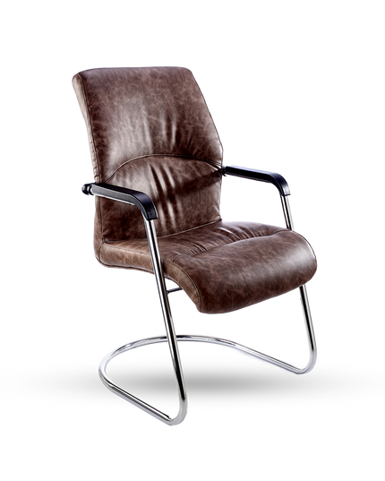RAGGIO Integral Sleigh-Base Armchair