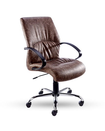 RAGGIO PU Medium-Back Chair