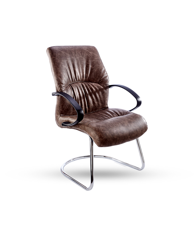 RAGGIO PU Universal Sleigh-Base Chair