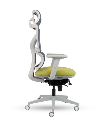 CURVA GREY High-Back Chair