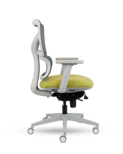 CURVA GREY Medium-Back Chair